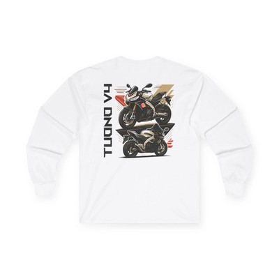 Aprilla Tuono V4 Long Sleeve Shirt - Motorsport Long Tee Gift