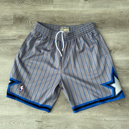 Mitchell & Ness NBA Mens XL Swingman Hardwood Classics Shorts Orlando Magic 94