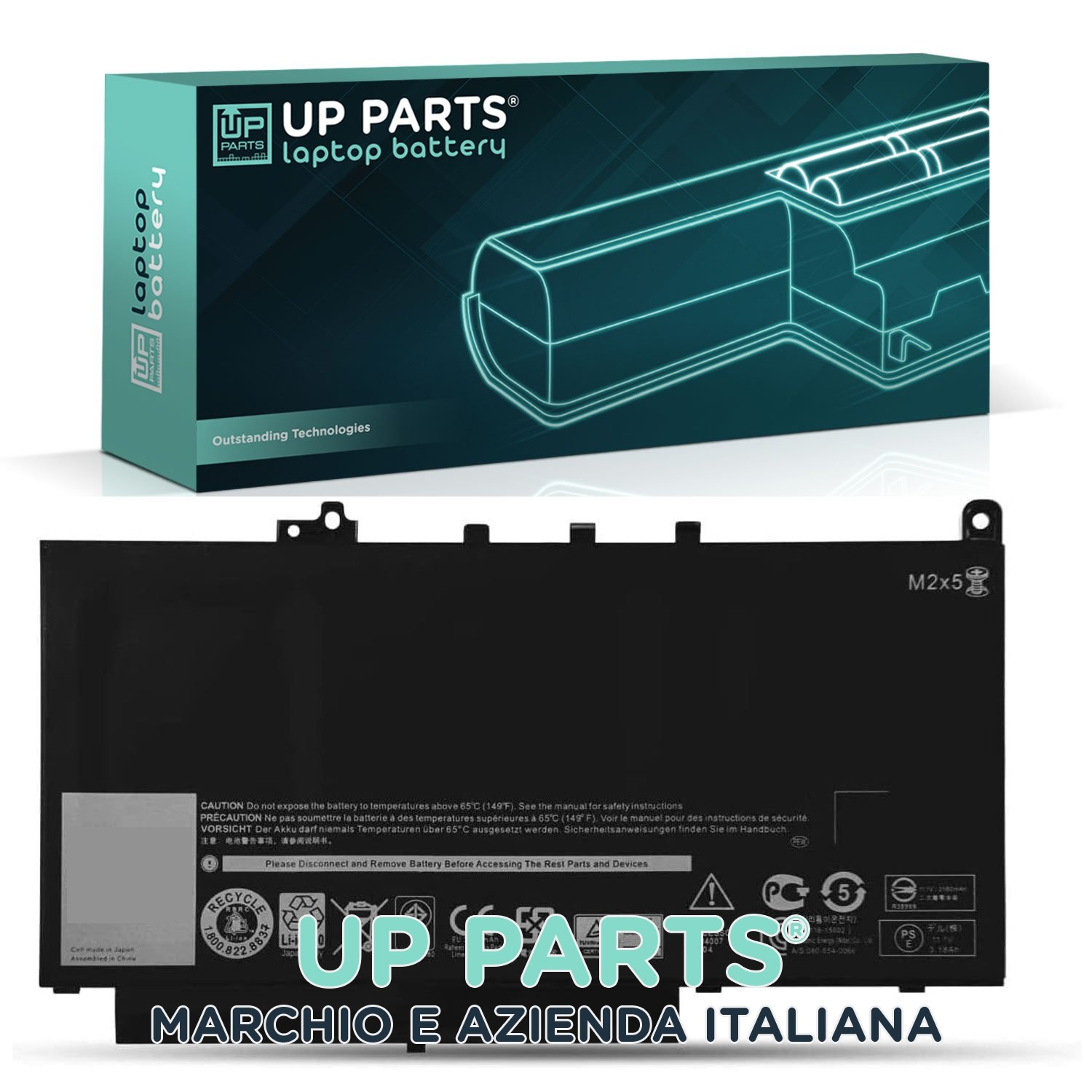 Batteria Dell Latitude 7CJRC 42Wh | Lavora Ovunque senza Cavi