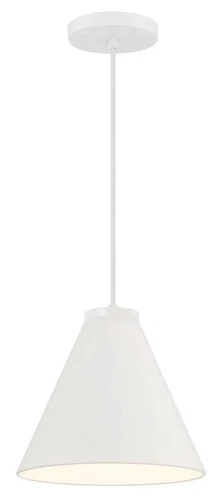 Minka Lavery 6201 Vantage 10"W Mini Pendant - White - Picture 3 of 11
