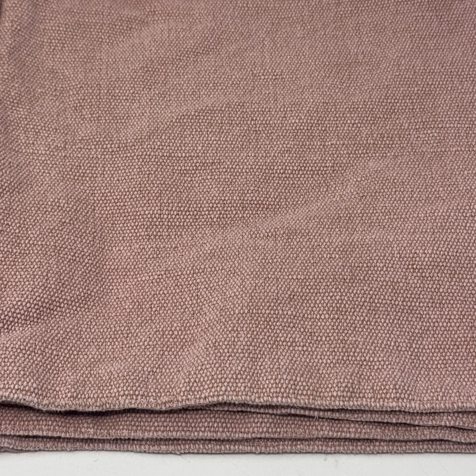 Juego de 4 manteles individuales West Elm de algodón con textura de yute rosa malva Foto 3 de 4