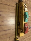 Vintage 1960s Tonka Car Carrier Hauler Yellow 3 Cars. White/red/green. 29 Inches