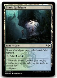 Simic Guildgate - Ravnica Allegiance #258