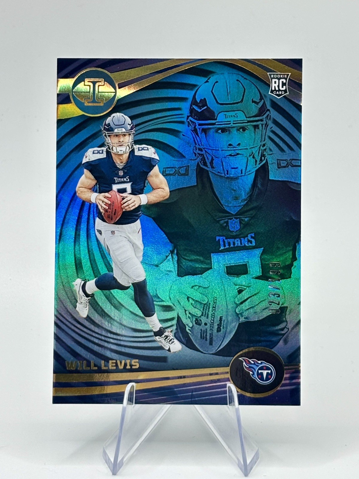 2023 Panini Illusions - Will Levis #95 Blue   /199 ( RC)