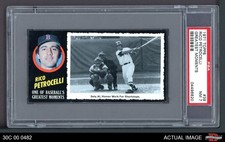1971 Topps Greatest Moments #39 Rico Petrocelli Red Sox DOUBLE-PRINT PSA 7 - NM