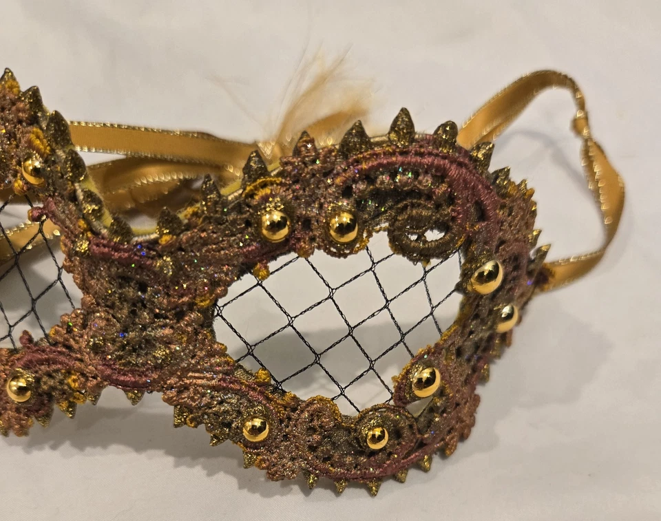 Cirque Du Soleil Handmade Original Mask By Judith Rauchfuss Eyemask - Image 3 of 4