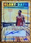 Dominique Wilkins Auto /40 Silver Foil 2025 Leaf Glory Of The Game Atlanta Hawks