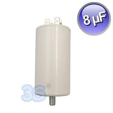 Universeller Betriebskondensator 8 &micro;F - 440 Vac - 50/60 Hz