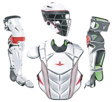 All Star MVP-Pro NOCSAE Certified Intermediate Baseball Catcher's Set, New