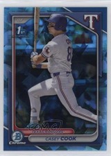 2024 Bowman Chrome Draft Sapphire Casey Cook #BDC-66 15sx