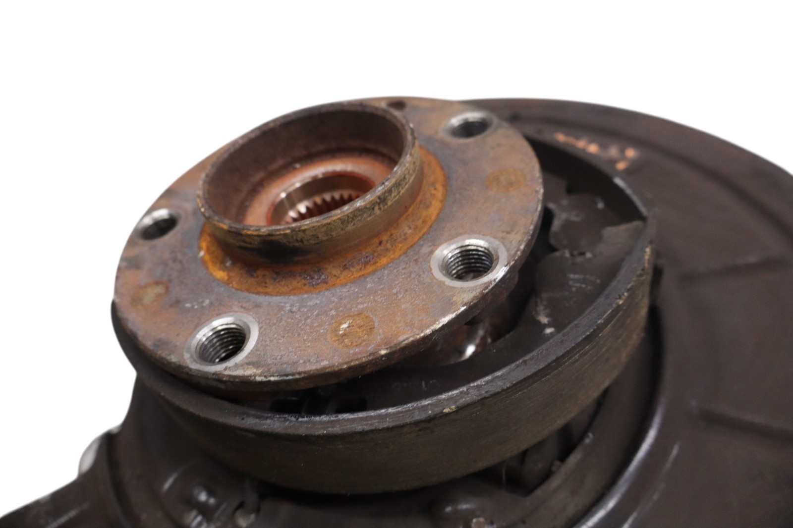 14-17 Maserati Ghibli Rear Right Passenger Spindle Knuckle Hub 670006805 Oem