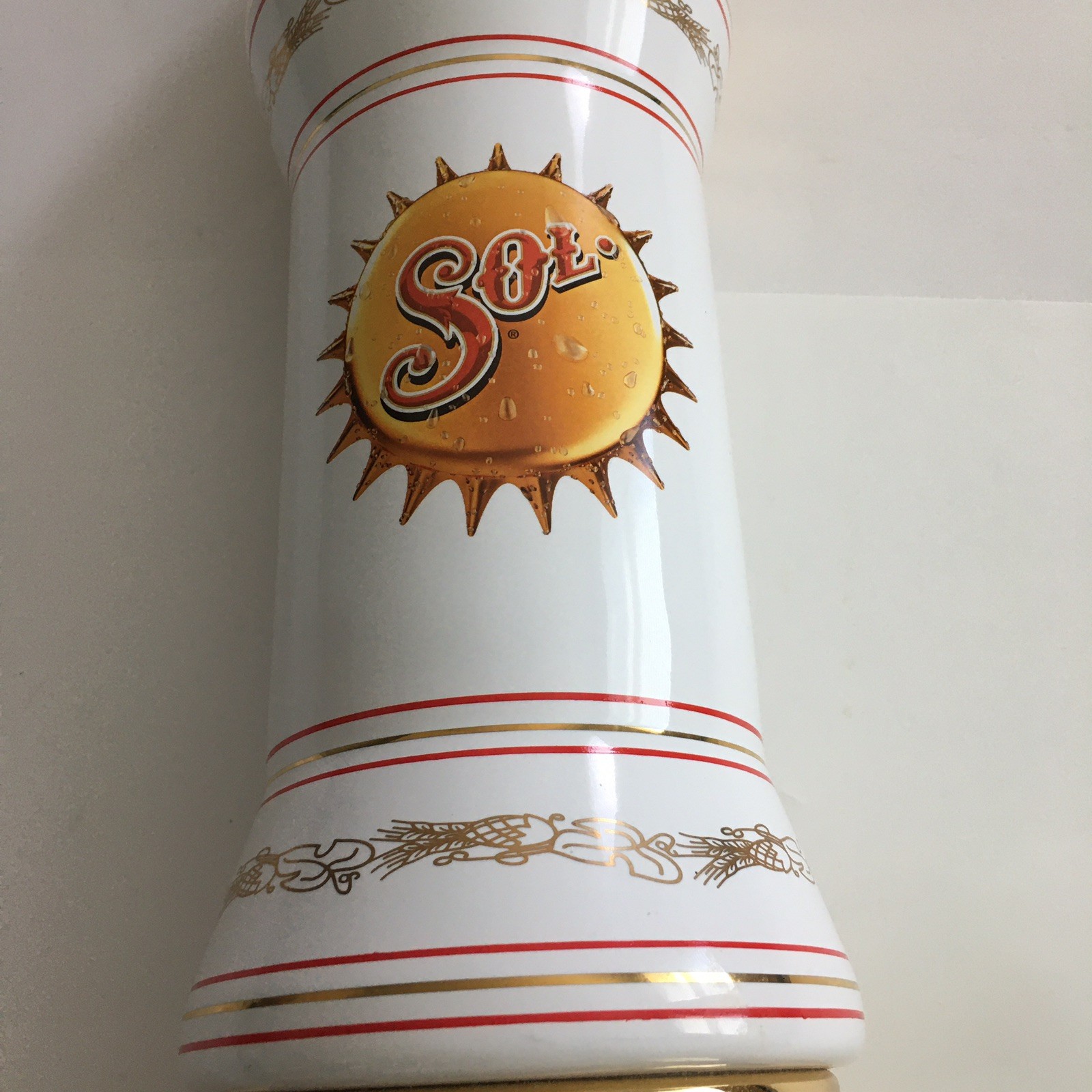 Celli Sol Ceramic Double Faucet Beer Tower Dispenser