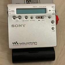 SONY MZ-R900 Silver Walkman MD Mini Disc Portable Player Recorder Used Japan