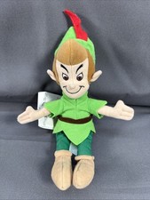 NWT The Disney Store Mini Bean Bag PETER PAN 10  Beanie Plush Toy Doll