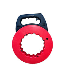 Fish Tape Wire Cable Line Puller 100ft 1/16in Metal High Plastic Case