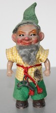 Tanzpuppe Purzel antik - Zwergen-Figur - Tanz-Figur H 19 cm