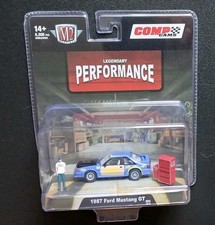 1987 Ford Mustang Gt Fox Body Comp Cams Diorama R07 M2 Machines Diecast 2024