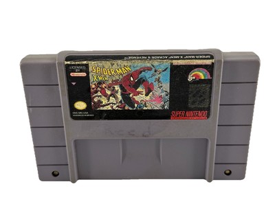 Spider-Man and The X-Men in Arcade's Revenge Super Nintendo SNES Ships Free