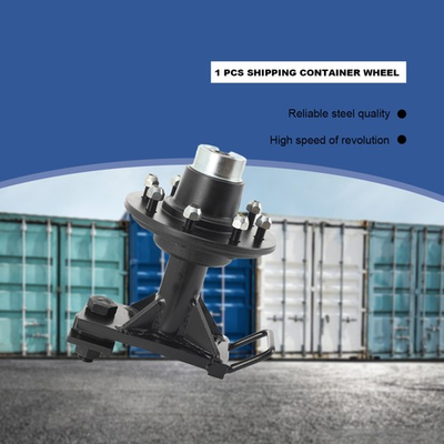 #ad 8 Lug 4000LB Heavy Duty Shipping Container Wheels Bolt on Spindle Kit Portable $151.27