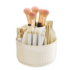 Makeup Organizer 360 Rotating Large Capacity Brush Holder for Perfume Vanity