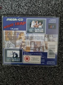 Sega Mega CD Night Trap Double Disc Game Complete CIB Tested And Working