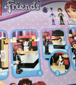 LEGO FRIENDS: Mia's Magic Tricks (41001) Mia's Magic Show with Original Packaging