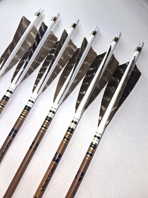 Victory wood grain traditional arrows