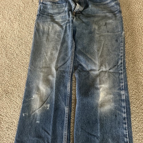 Vtg Levi’s Boot Cut Denim Blue Jeans 517 90’s 00517 - Picture 3 of 15