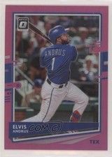 2020 Panini Donruss Optic Retail Pink Prizm Elvis Andrus #156 0t2