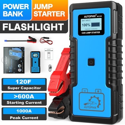 Automotive 12V Battery Car Jump Starter Portable Power Bank Battery Charger