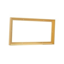 Floater Frame 12x16 for 3/4 0.75 inch Deep Canvas 12 x 16 inch Brass Gold