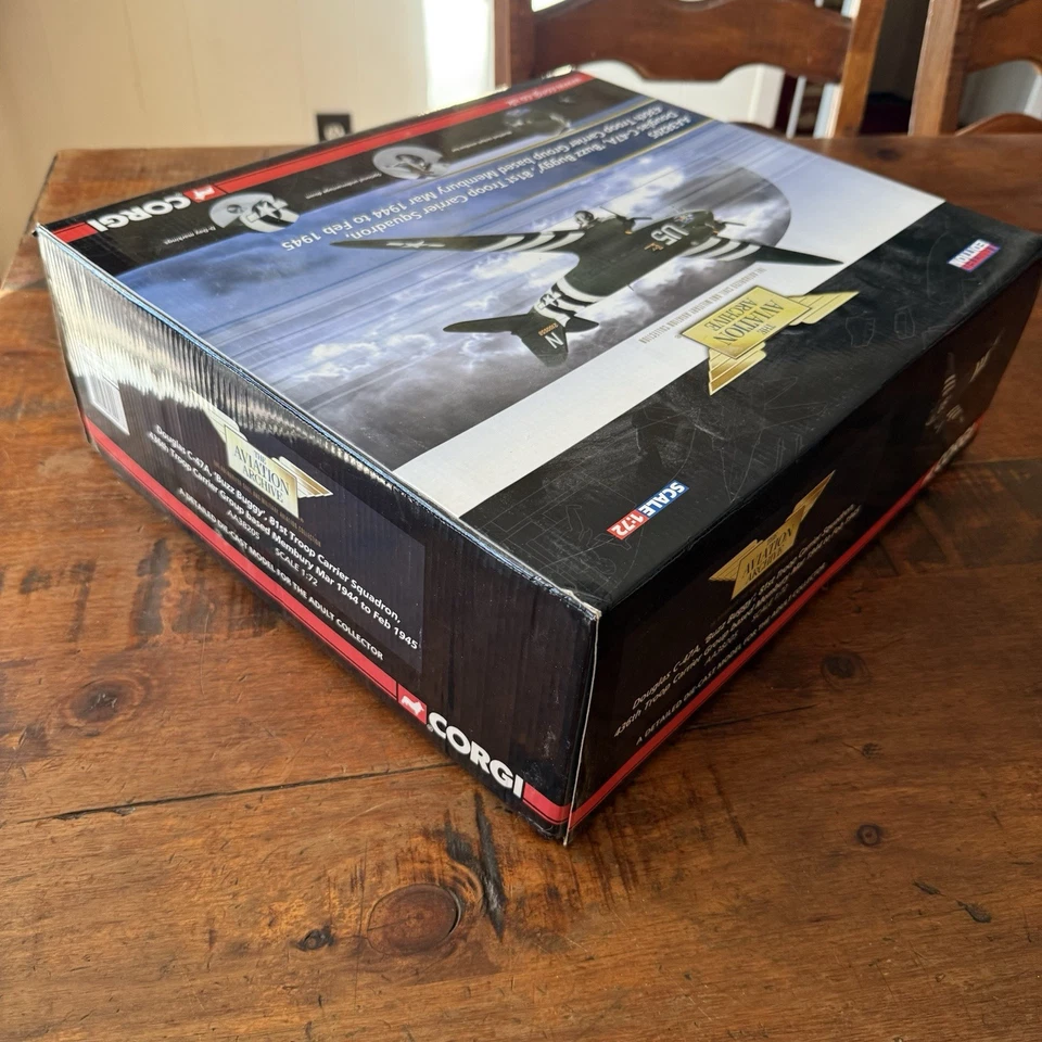 CORGI Aviation Archive Douglas C-47A Buzz Buggy AA38205 81st Troop Carrier - Image 3 of 4