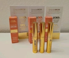 3 NIB Sealed Grande Cosmetics GrandeBROW Brow Enchancing Serum - 1ml each