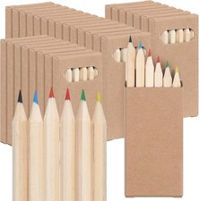 50 Pas Mini Colored Pencils Bulk 3.5'' Coloring Ding Pencil