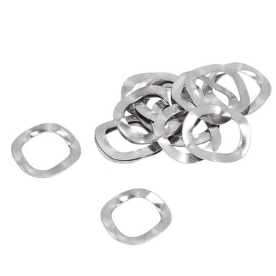 M5 100Pcs Wave Washer Assortment Kit Crinkle Wavey Washers A2 Edelstahl Bef DO