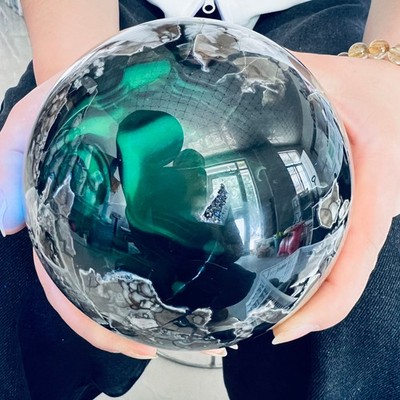 4.84LBNatural volcanic agate crystal cave ball polishing and healing 2200g