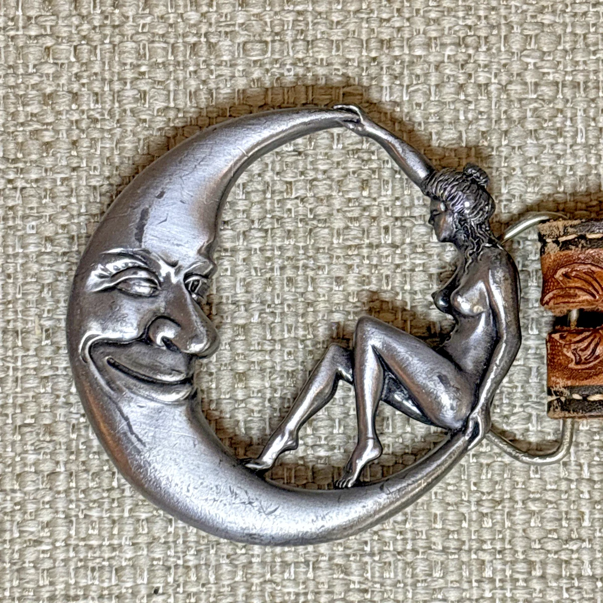 Brass Celestial & Horoscope Original Vintage Belt Buckles  display picture 2