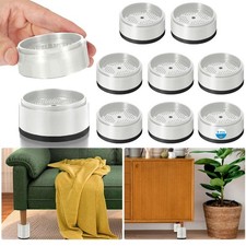 8 Pack Furniture Risers 1 Inch Adjustable Bed Risers Heavy Duty for Table Des...