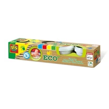 SES Creative 24926 Eco Fingerpaint, 4 Colours, for Kids
