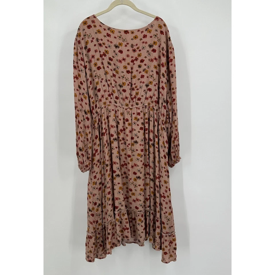 Vestido Hayden Cottagecore para mujer talla 3XL floral pradera volantes romántico Foto 2 de 4