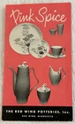 1954 Red Wing Pottery Pink Spice Dinner Ware Advertising & Price Brochure