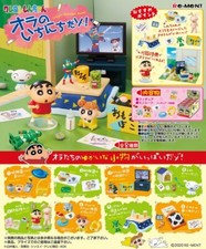 Re-ment Miniature Crayon Shin chan My Everyday Life It  s My Day Full set of 8