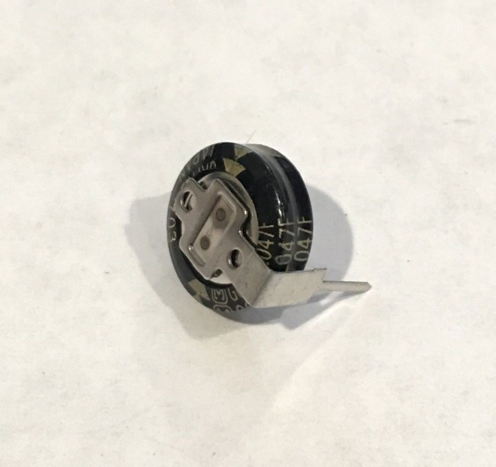 1 x MGC .047F 5.5v Supercapacitor Japan (Memory Back-Up 1 x MGC .047F 5.5v Supercapacitor Japan (Memory Back-Up