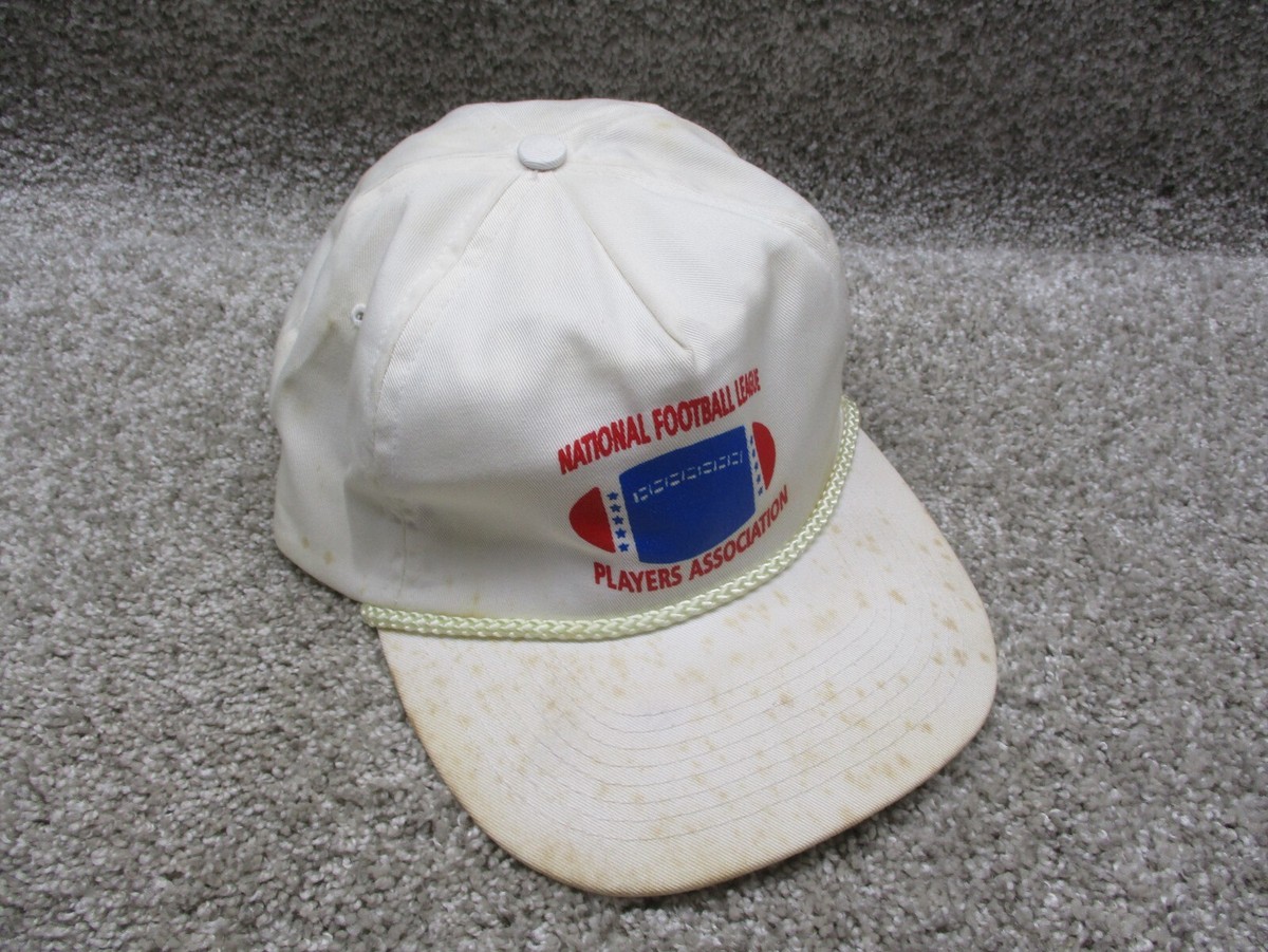 Vintage 80s NFLPA Players Association Trucker Hat Football NFL Cap FLAW
