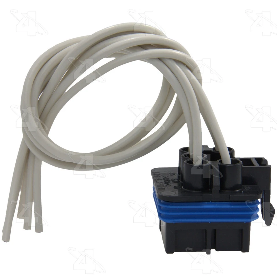 Conector de relé de motor ventilador de refrigeração 4 estações para 1996-2000 Chevrolet C3500 - Imagem 4 de 4