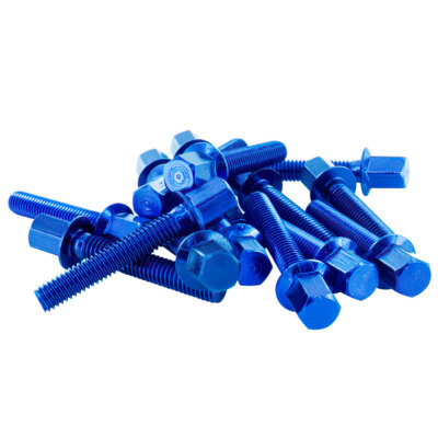 Schraubensatz Kurbelgehäuse Variator M6 STR8 Blau Sr Street H2O HIPER2 50