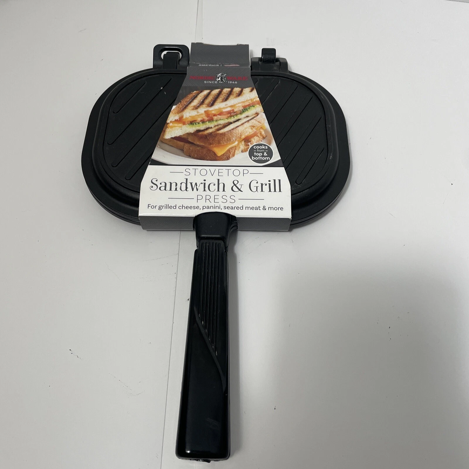 Nordic Ware Sandwich Grill Press, One Size, Black
Opens in a new window or tab