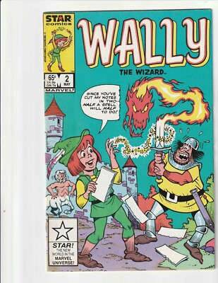 Wally the Wizard #2  Marvel Star Comics Kids 1985