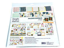 SIMPLE STORIES 12X12 COLLECTOR'S ESSENTIAL KIT 171 PIECES FRESH AIR
