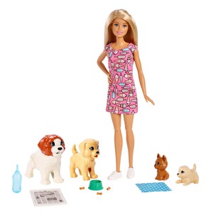 barbie con perrito